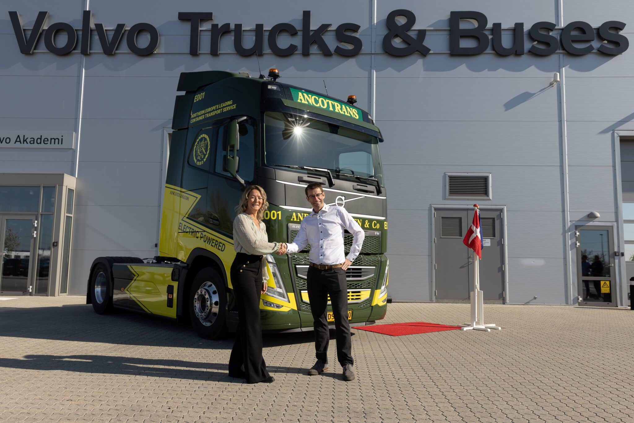 Ancotrans introduces the First Electrical Truck for Container Transport ...